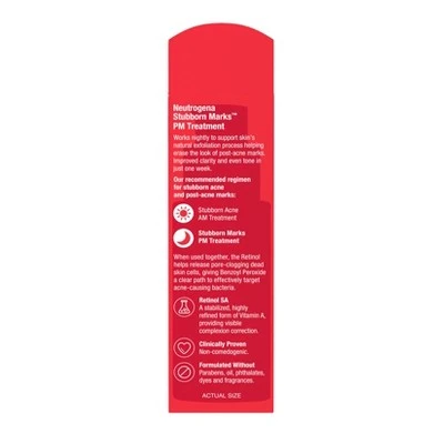 Neutrogena Stubborn Marks Night Treatment Retinol Serum - Fragrance Free - 1.0 Fl Oz 4 Neutrogena Stubborn Marks Night Treatment Retinol Serum - Fragrance Free - 1.0 Fl Oz - Image 2