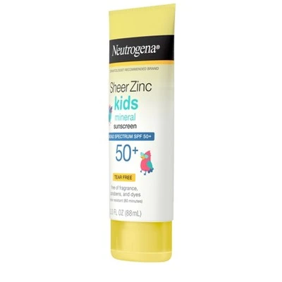 Neutrogena Sheer Zinc Kids Sunscreen Lotion - SPF 50 - 3 Fl Oz 7 Neutrogena Sheer Zinc Kids Sunscreen Lotion - SPF 50 - 3 Fl Oz - Image 5