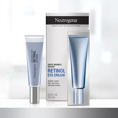Neutrogena Rapid Wrinkle Repair Eye Cream With Hyaluronic Acid - 0.5 Fl Oz 4 Neutrogena Rapid Wrinkle Repair Eye Cream With Hyaluronic Acid - 0.5 Fl Oz - Image 2