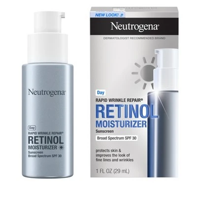 Neutrogena Rapid Wrinkle Repair Retinol Face & Neck With Hyaluronic Acid - SPF 30 - 1 Fl Oz 3 Neutrogena Rapid Wrinkle Repair Retinol Face & Neck With Hyaluronic Acid - SPF 30 - 1 Fl Oz