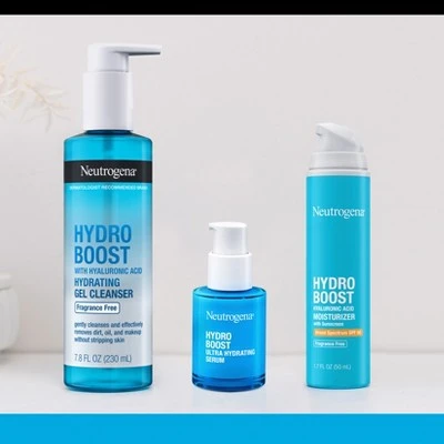 Neutrogena Hydro Boost Ultra Hydrating Hyaluronic Acid Face Serum For Dry Sensitive And Acne-Prone Skin - Fragrance Free - 1.0 Fl Oz 6 Neutrogena Hydro Boost Ultra Hydrating Hyaluronic Acid Face Serum For Dry Sensitive And Acne-Prone Skin - Fragrance Free - 1.0 Fl Oz - Image 4