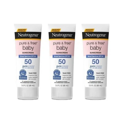 Neutrogena Pure & Free Baby Sunscreen Lotion - SPF 50 - 3 Fl Oz 12 Neutrogena Pure & Free Baby Sunscreen Lotion - SPF 50 - 3 Fl Oz - Image 10