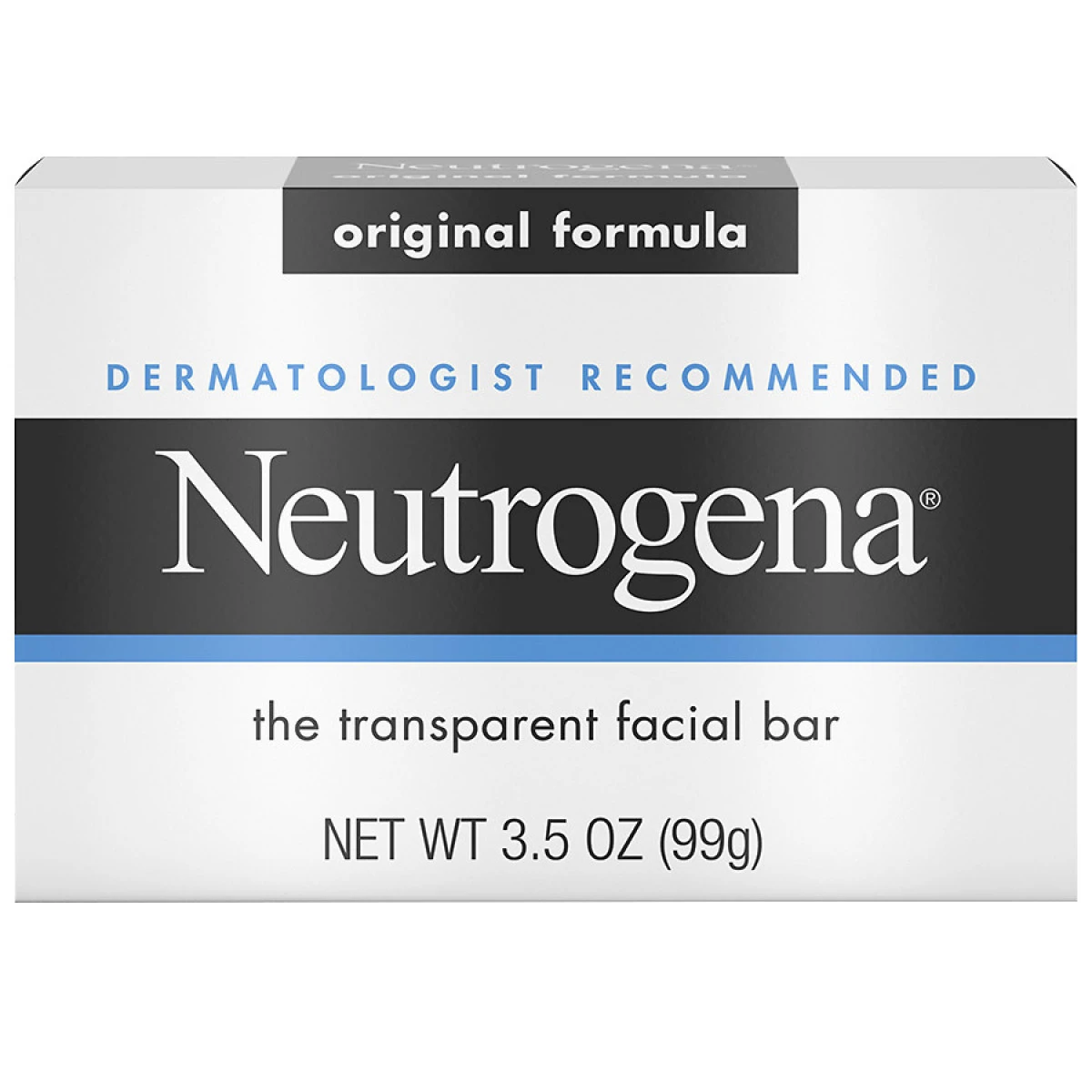 Neutrogena Transparent Facial Bar, Face Wash & Cleanser Original 3 Neutrogena Transparent Facial Bar, Face Wash & Cleanser Original