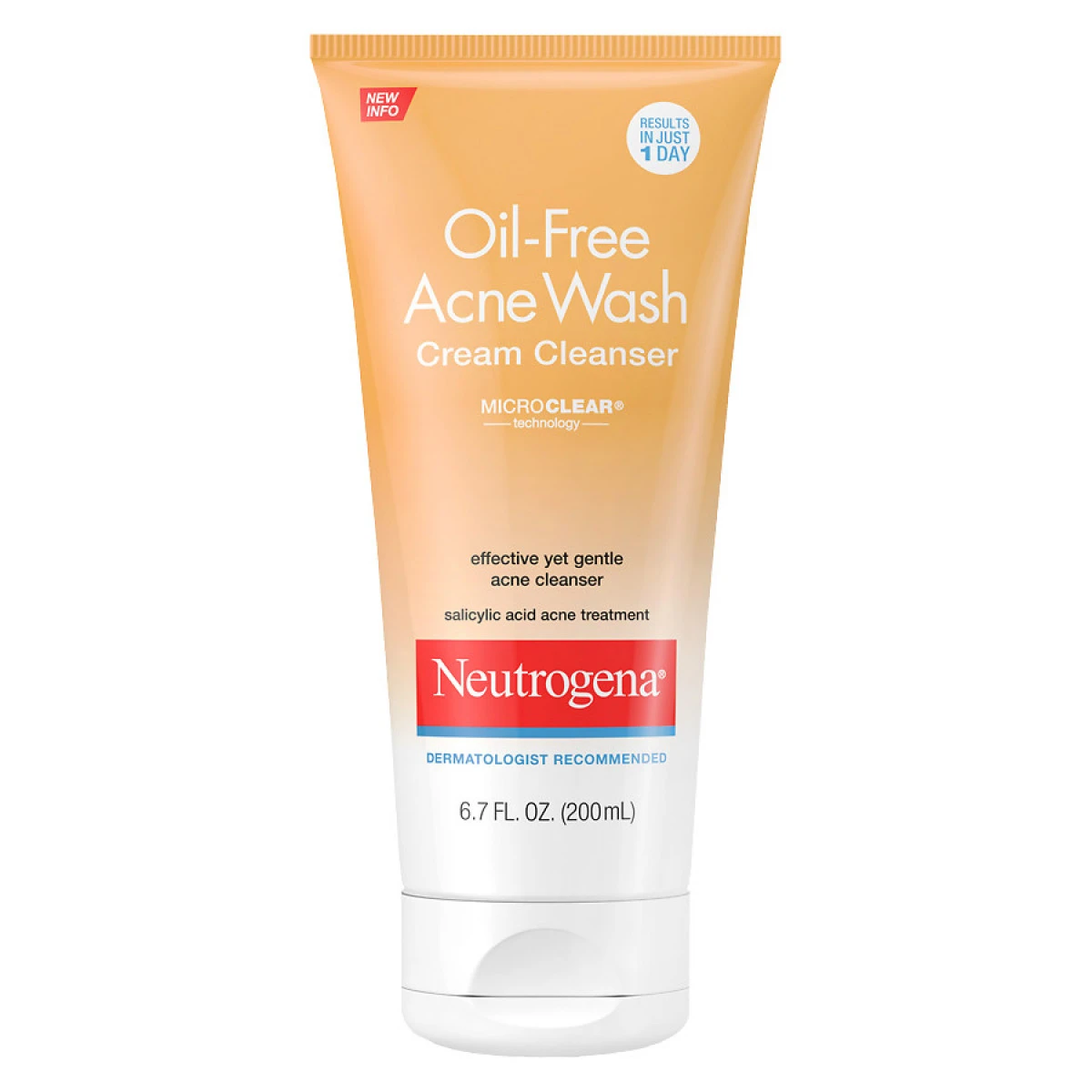 Neutrogena Oil-Free Acne Wash Cream Cleanser 3 Neutrogena Oil-Free Acne Wash Cream Cleanser