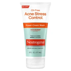 Neutrogena Oil-Free Acne Stress Control Power-Cream Wash