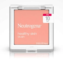Neutrogena Healthy Skin Powder Blush Makeup Palette, Illuminating Pigmented Blush With Vitamin C And Botanical Conditioners For Blendable, Buildable Application, 10 Rosy,.19 Oz