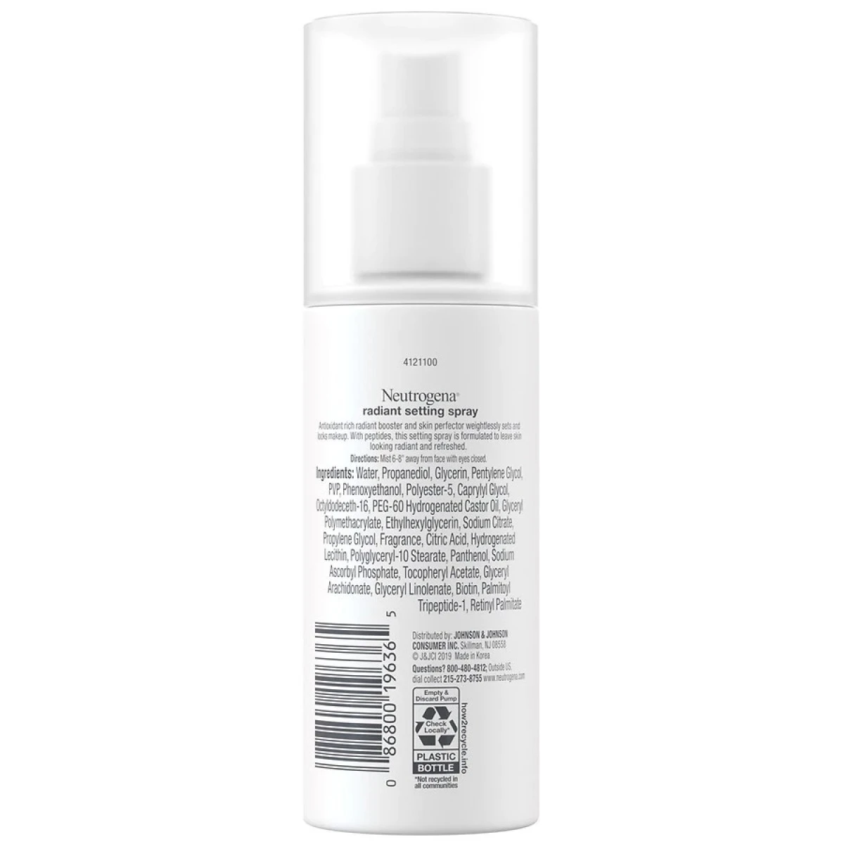 Neutrogena Radiant Makeup Setting Spray 4 Neutrogena Radiant Makeup Setting Spray - Image 2