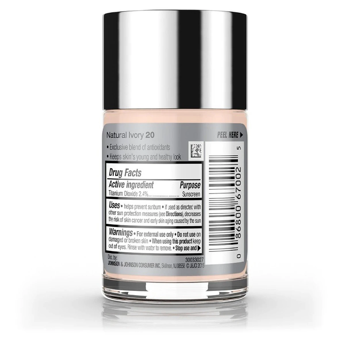 Neutrogena Liquid Foundation, Natural Ivory 4 Neutrogena Liquid Foundation, Natural Ivory - Image 2