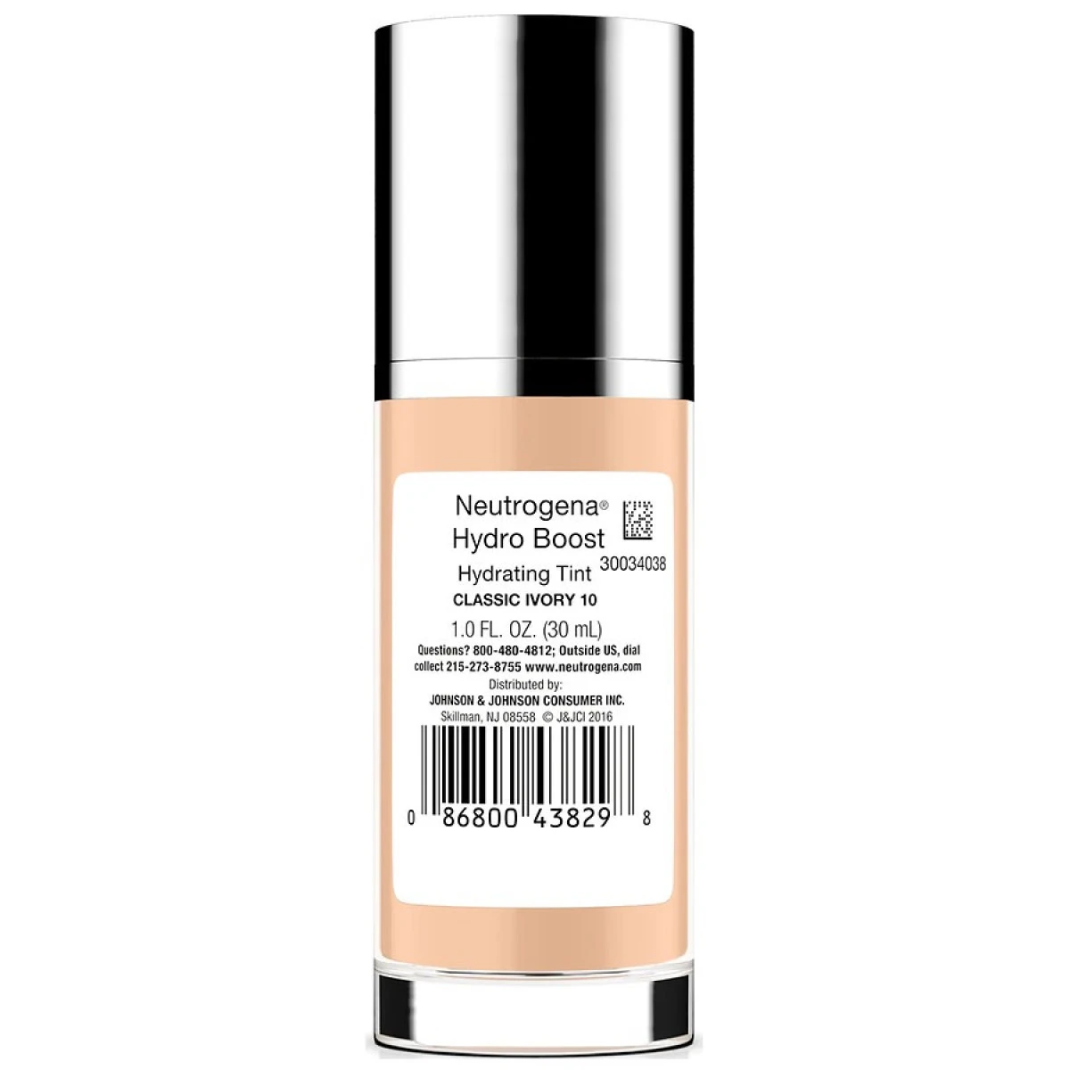 Neutrogena Hydro Boost Hydrating Tint, Classic Ivory #10 4 Neutrogena Hydro Boost Hydrating Tint, Classic Ivory #10 - Image 2