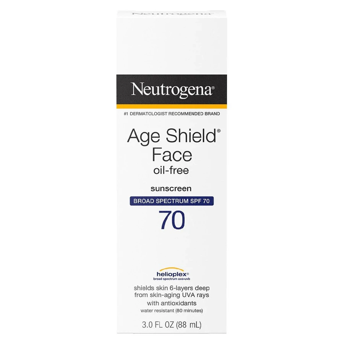 Neutrogena Age Shield Face Oil-Free Sunscreen SPF 70 3 Neutrogena Age Shield Face Oil-Free Sunscreen SPF 70