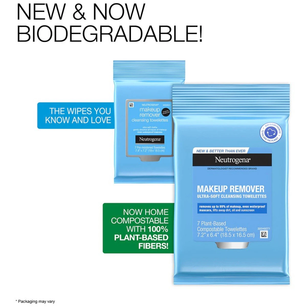 Neutrogena Makeup Remover Cleansing Towelettes, Travel Pack 4 Neutrogena Makeup Remover Cleansing Towelettes, Travel Pack - Image 2